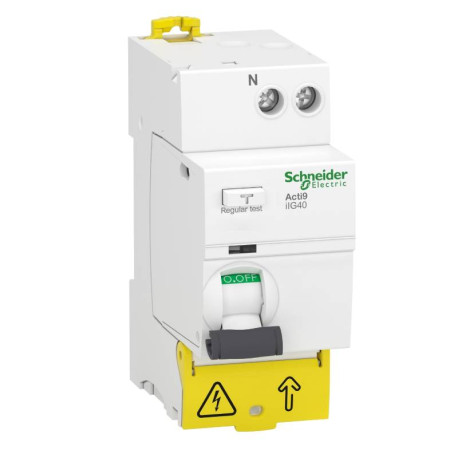 Interrupteur différentiel tête de groupe Acti9 iIG40 Schneider Electric - 1P+N - 40A - 30mA - Type A SI