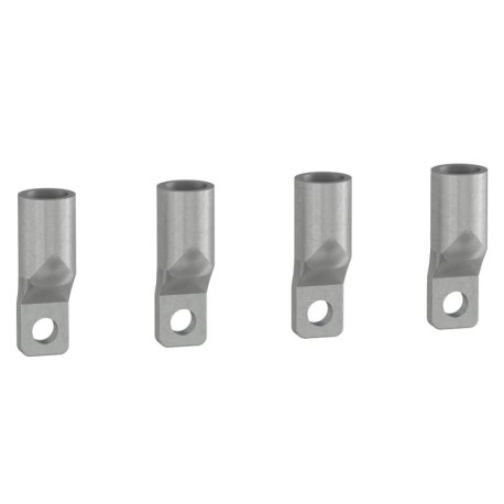 Lot de 4 cosses à sertir pour ComPacT NSXm Schneider Electric - pour câble cuivre 95mm² - avec séparateur de phases