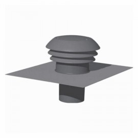 Sortie de toiture CPR 125 R - ø 125mm - Gris