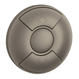 Enjoliveur Céliane pour commande de volet roulant Legrand - Titanium