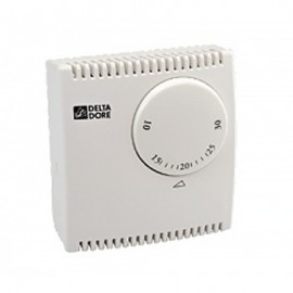 Thermostat d'ambiance mécanique filaire Tybox 10 - 230 V - pour chaudière