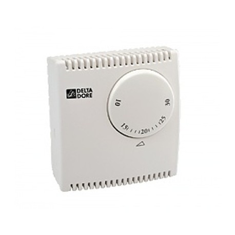 Thermostat d'ambiance mécanique filaire Tybox 10 - 230 V - pour chaudière