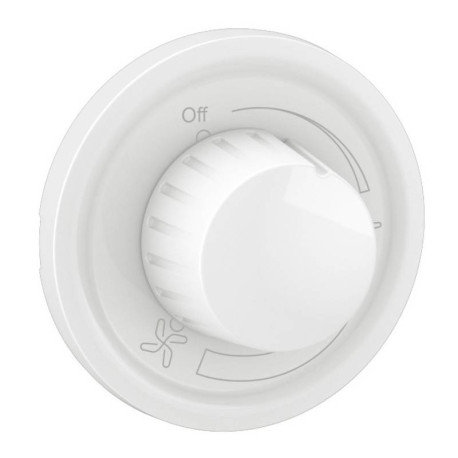 Enjoliveur pour variateur ventilation Céliane Legrand - Blanc