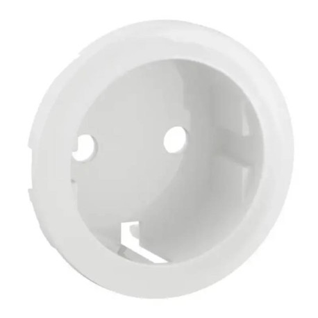 Enjoliveur Céliane pour prise 2P+T schuko Legrand - Blanc