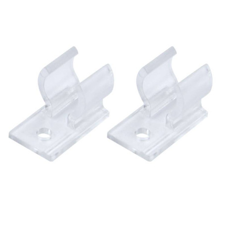 Lot de 2 clips de fixation Aric - pour LUMIRAI/ MODULED - Plastique