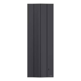 Radiateur néo connecté Galapagos Atlantic - 1000W - Vertical - Gris étoilé