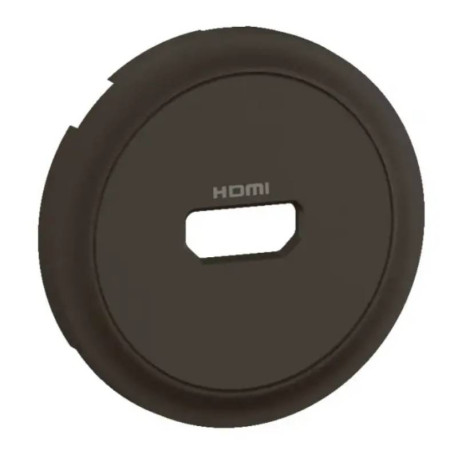 Enjoliveur pour prise HDMI 2.0 Type-A Céliane Legrand - Noir