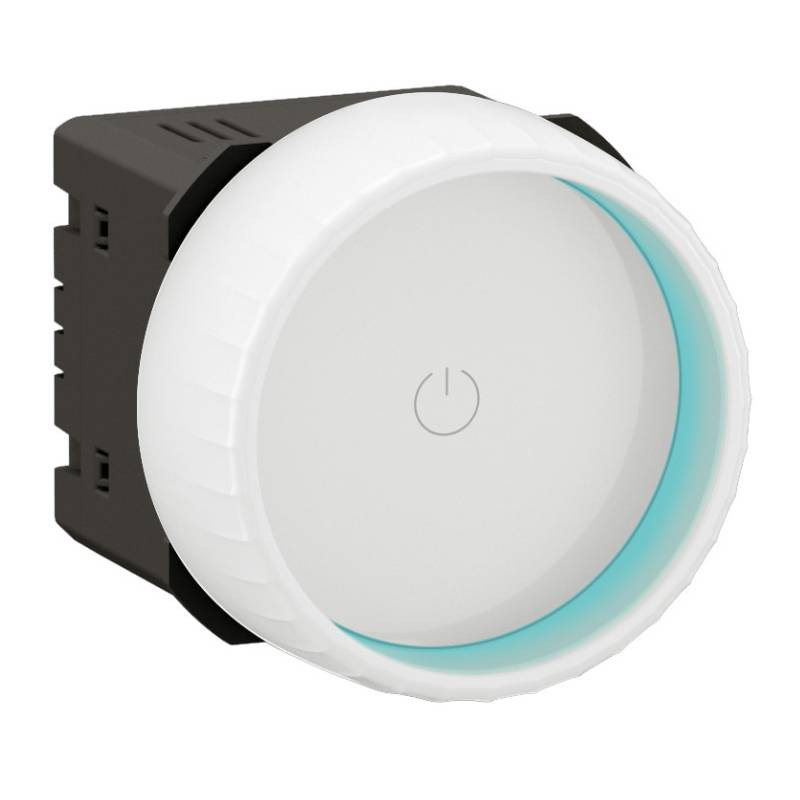 Variateur mural rotatif Triac 360VA + radio 2,4Ghz