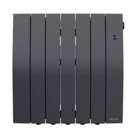 Radiateur néo connecté Galapagos Atlantic - 1500W - Horizontal - Gris étoilé