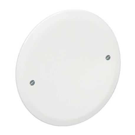 Couvercle de finition à vis Eur'Ohm - Ø13cm - Pour boite 52174