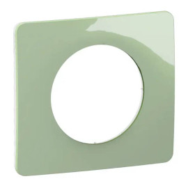 Plaque de finition Céliane Legrand - 1 poste - Vert Céladon