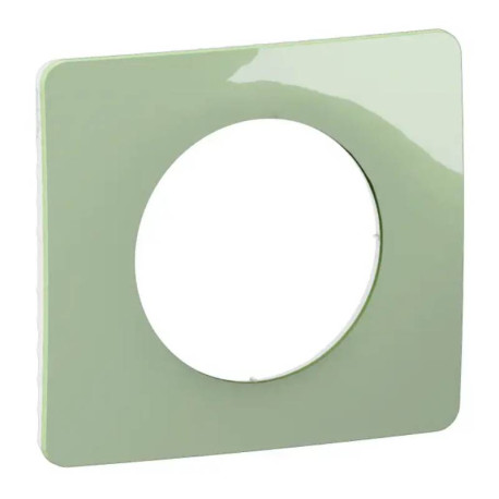 Plaque de finition Céliane Legrand - 1 poste - Vert Céladon