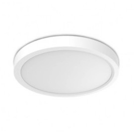 Plafonnier LED Tri CCT Luna II Miidex - 24W - Ø305mm - 3000K / 4000K / 6000K - Blanc