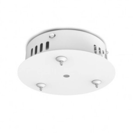Filin de suspension avec patère pour Luna II Miidex - 1.5m - Blanc