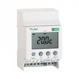 Thermostat modulaire tout ou rien T2S+2C DIGIT - 2 consignes - 2 sorties