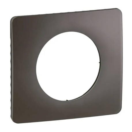 Plaque de finition Céliane Legrand - 1 poste - Gris Cendré