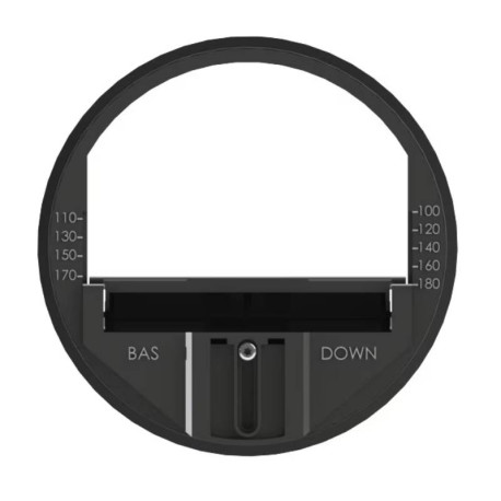 Régulateur de débit réglable basse pression S&P - Ø125mm - 15m3/h - 50 à 250 Pa