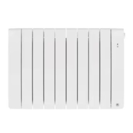 Radiateur à inertie connecté Bilbao 4 Thermor - Horizontal - 1500W - Blanc