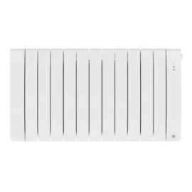 Radiateur à inertie connecté Bilbao 4 Thermor - Horizontal - 2000W - Blanc