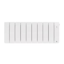 Radiateur à inertie connecté Bilbao 4 Thermor - Bas - 1000W - Blanc