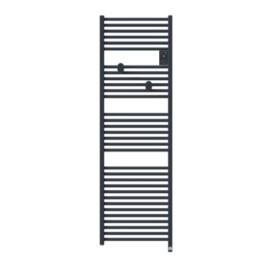 Sèche-serviettes électrique connecté Riva 5 - 750W - Sans soufflerie - Gris ardoise