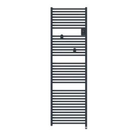 Sèche-serviettes électrique connecté Riva 5 - 1000W - Sans soufflerie - Gris ardoise