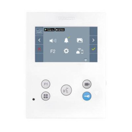 Moniteur mains libres connecté VEO-XS Fermax - DUOX PLUS - Écran 4.3” - Blanc
