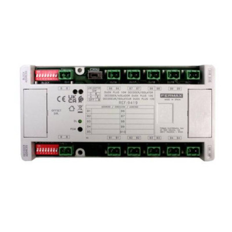Décodeur Isolateur DUOX PLUS Fermax - 10 sorties - 24 Vcc