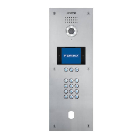 Platine de rue vidéo Marine série ST3+ Fermax - DUOX PLUS - Écran 3.5” - Inox