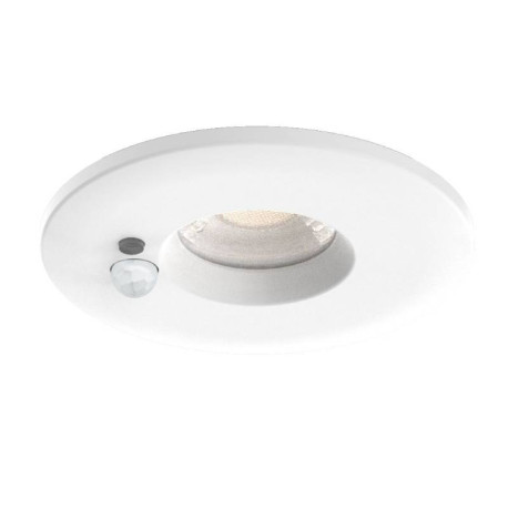 Spot LED encastré Flint Sensor Aric - 6W - 3CCT - IP65 - Rond - Lames ressorts - Dimmable - Blanc