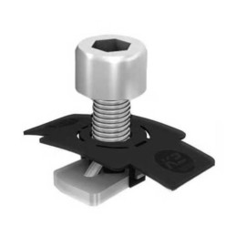 Kit de fixation K2 Systems - Écrou-prisonnier + vis M8 - pour insère sur rail K2