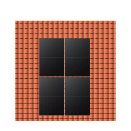 Kit de 4 panneaux solaire JA SOLAR - 4x460W