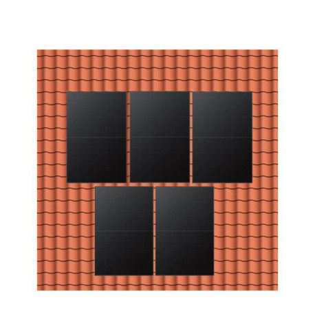 Kit de 5 panneaux solaire JA SOLAR - 5x460W