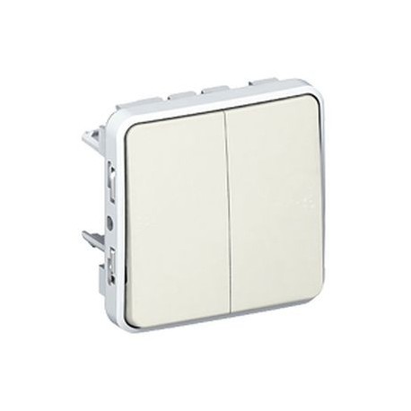 Poussoir Double Legrand PLEXO 55 Pour Volet Roulant - Neuf, Vendu à L'unité