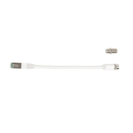 Cordon RJ45-F Omelcom - Raccord Femelle/Femelle - 20cm