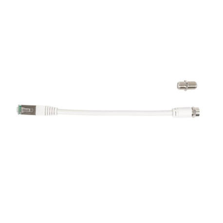 Cordon RJ45-F Omelcom - Raccord Femelle/Femelle - 20cm