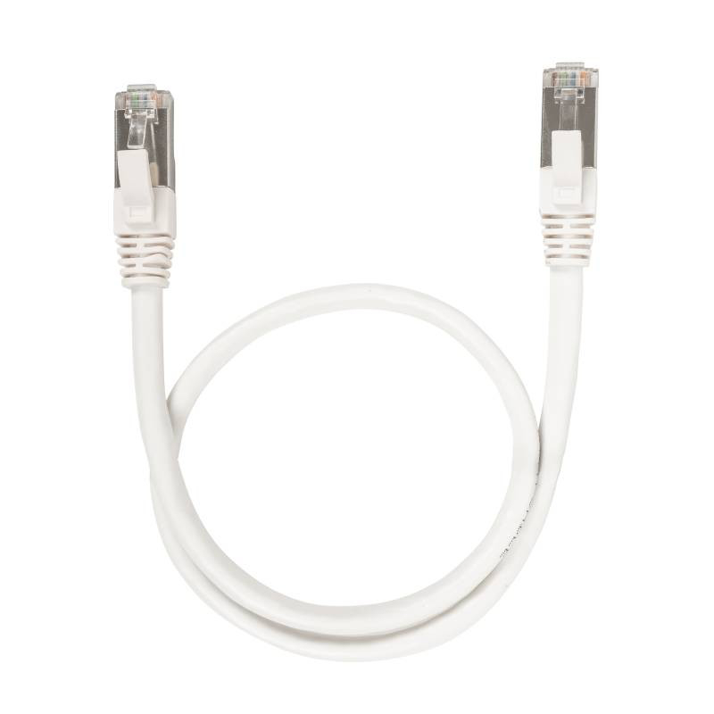 GO334 - Omelcom Cordon RJ45 / RJ45 - 50cm - Cat6 FTP