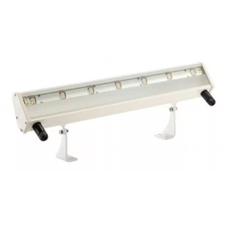 Projecteur LED extérieur basculant Zuro 2 Aric - 18W - 3000K - IP66 - Blanc