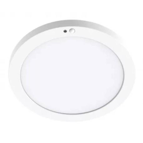 Spot LED encastré UNIVERSAL CCT SENSOR Aric - 24W - 3000/4000/6500K - Rond - Blanc