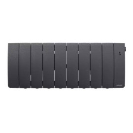 Radiateur néo connecté Galapagos Atlantic - 1000W - Bas - Gris étoilé