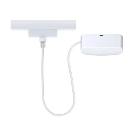 Alimentation déportée métal URail Paulmann - Câble 1m - 1000W - 230V - Blanc