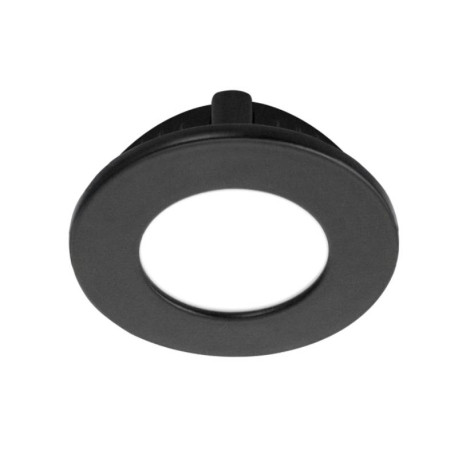 Luminaire encastré ultra plat Downlight Flat CCT - 5W - ø85 - Noir