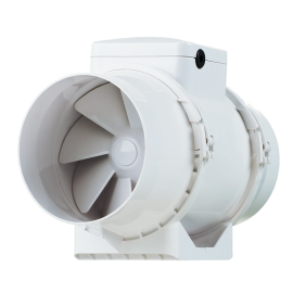 Ventilateur de conduit In Line XS 100 - 33W - 190m3/h - 36dB - Blanc