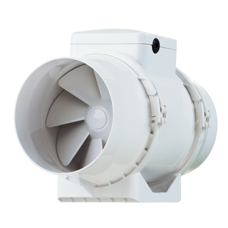 Ventilateur de conduit In Line XS 100 - 33W - 190m3/h - 36dB - Blanc