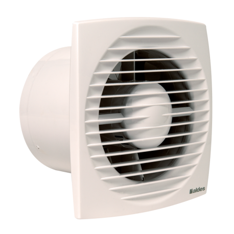 Extracteur DESIGN 100 - 5,6W - 70m3/h - 26dB - Blanc