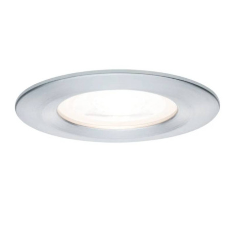 Spot encastré Nova Paulmann - GU10 - 35W - Ø78mm - Alu tourné