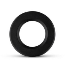 Collerette ronde Ø86mm pour spot SPECTRA Miidex - Fixe - Noir