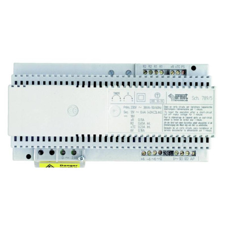Alimentation vidéo pour système analogique Urmet - 5 fils ou avec coaxial
