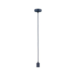 Suspension Neordic Tilla Paulmann - E27 - 60W max - 230V - Bleu nuit