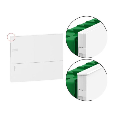 Kit IP41 pour mini coffret Pragma encastré Schneider Electric - Blanc